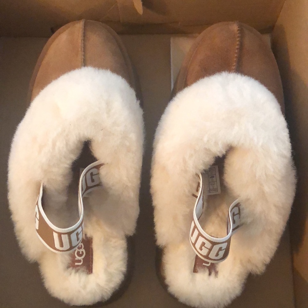 Ugg Funkette Tall Slipper Chunky Clogs